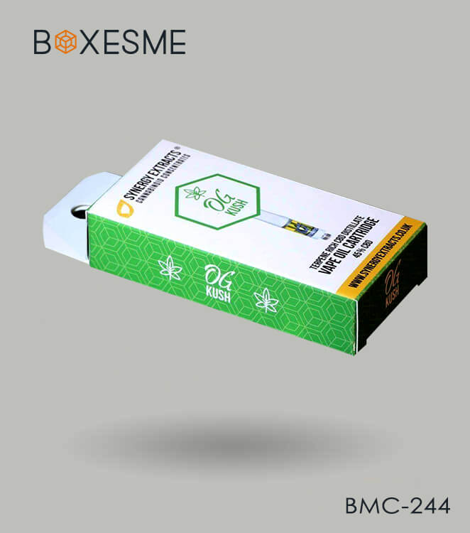 Custom CBD Vape Oil Cartridge Box Packaging